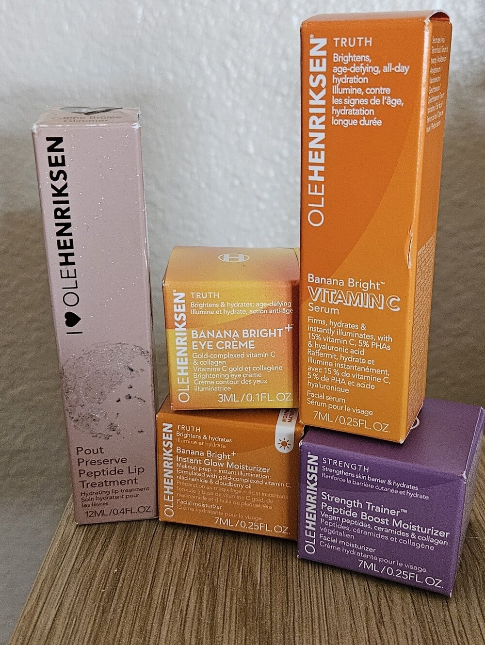 Ole Henriksen Travel/Trial Skincare Set & Full Size Pout Preserve Lippie